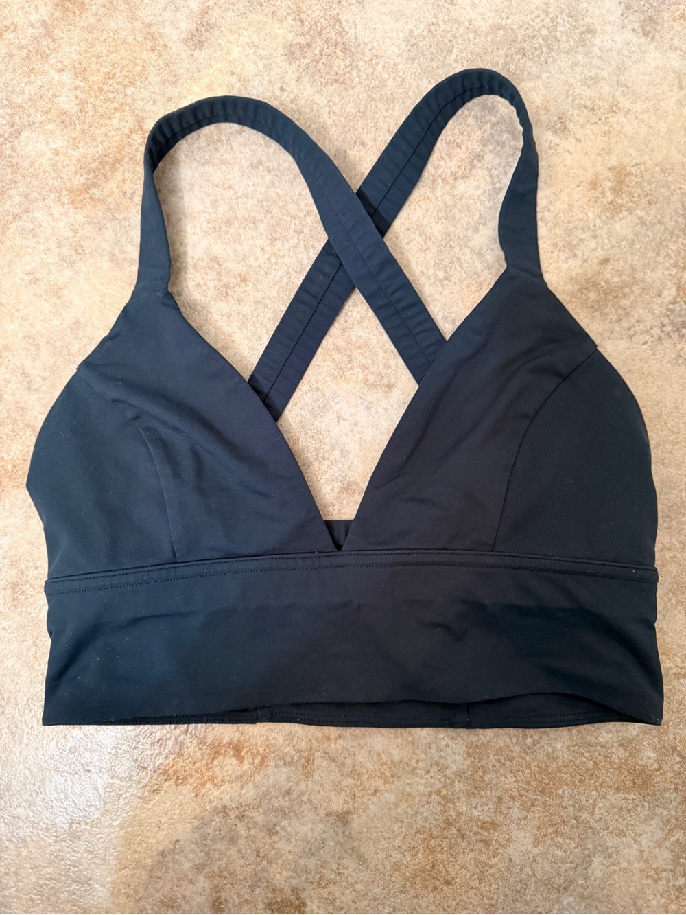 lululemon athletica Black Crisscross Sports Bralette